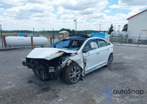 2015 Hyundai Sonata Limited 2.0T из США, поврежденный, VIN 5NPE34AB8FH166864